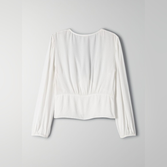 Aritzia Wilfred Romance Me Blouse Lace - Picture 6 of 6